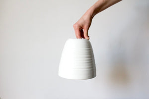 Porcelain White Pendant Light