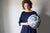 Orb Vase in Blue: One