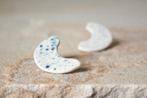 Handmade Ceramic Earrings: Eighty