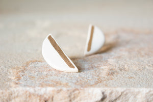 Handmade Ceramic Earrings: One Hundred and Four