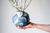 Orb Vase in Blue: Four