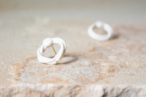 Handmade Ceramic Earrings: Seventy One