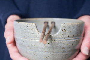 Rice Bowl in Metallic Black